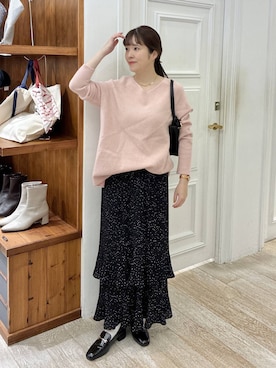 「アイテム（ヘアアクセサリー）」を使った、mariさん（レディース・159cm・30代）の冬コーディネート