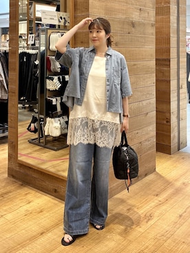 mariさん（レディース・159cm）の春コーディネート