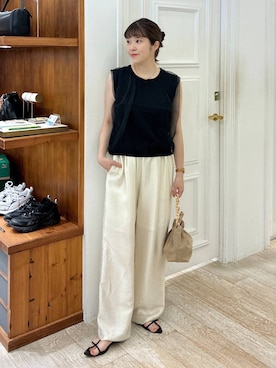 mariさん（レディース・159cm）の夏コーディネート