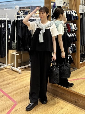 「GLOBAL WORK（グローバルワーク）のアイテム（ワンピース/ドレス）」を使った、mariさん（レディース・159cm）の春コーディネート