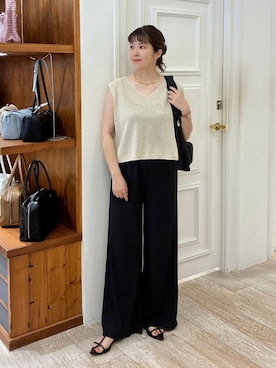 「アイテム（パンツ）」を使った、mariさん（レディース・159cm・30代）の夏コーディネート