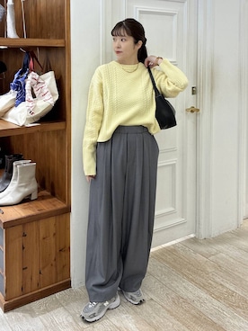 「アイテム（バッグ）」を使った、mariさん（レディース・159cm・30代）の冬コーディネート