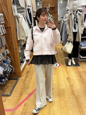 mariさん（レディース・159cm）の春コーディネート