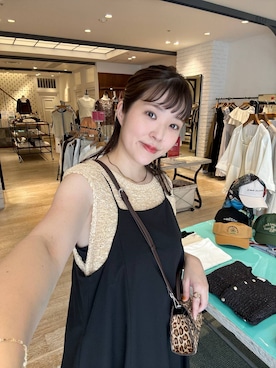 「ウエストゴム」｜「アイテム（ワンピース/ドレス）」を使った、mariさん（レディース・159cm）の夏コーディネート