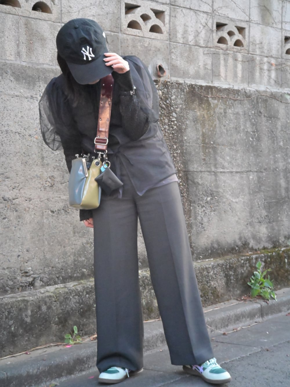 2way Tulle Puff Sleeve Tops/2WAYチュールパフスリーブトップス
