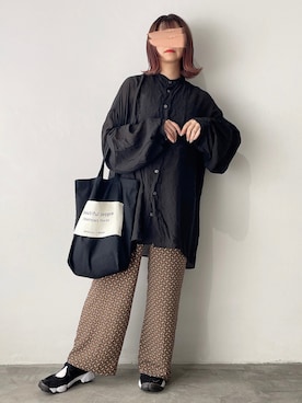 「秋先取りコーデ」｜「アイテム（その他）」を使った、tarouさん（レディース・154cm）の秋コーディネート