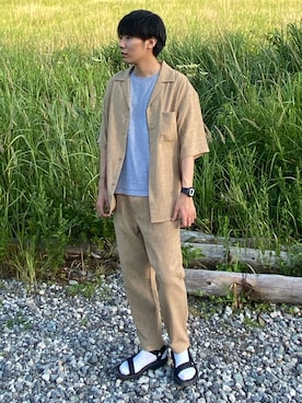 ともきさん（メンズ・170cm）の夏コーディネート