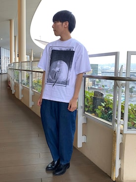 「MHL.」｜「アイテム（その他）」を使った、ともきさん（メンズ・170cm）の夏コーディネート