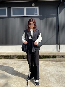 「CIAOPANIC TYPY（チャオパニックティピー）のアイテム（MA-1）」を使った、soraさん（レディース・158cm）の冬コーディネート