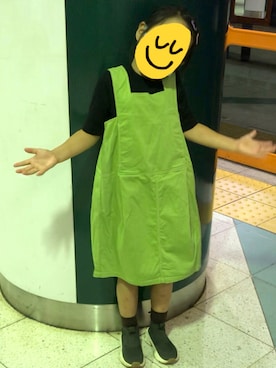 「COS（コス）のアイテム（ワンピース/ドレス）」を使った、1683さん（キッズ・110cm）の夏コーディネート