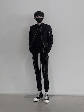 「RICK OWENS」｜shionさん（メンズ・177cm・20代）の秋コーディネート