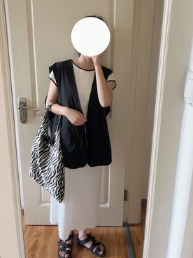 「Uiscel（ユイセル）のアイテム」を使った、yiigogoさん（レディース・161cm）の夏コーディネート