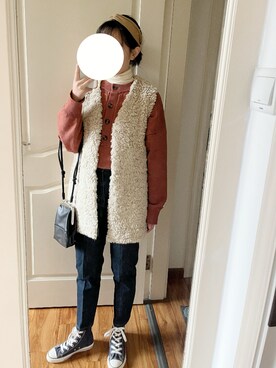 「Java（ジャバ）のアイテム」を使った、yiigogoさん（レディース・161cm）の冬コーディネート