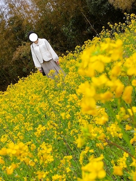 みぃこさん（レディース・164cm）の春コーディネート