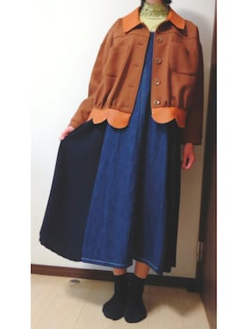 みぃこさん（レディース・164cm）の春コーディネート