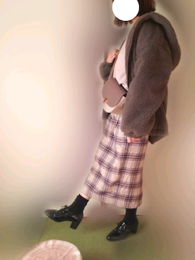 「coca（coca）（コカ）のアイテム（ブルゾン）」を使った、HaRuさん（レディース・157cm）の秋コーディネート
