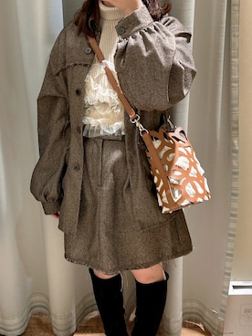 はなさん(レディース・155cm)の秋コーディネート