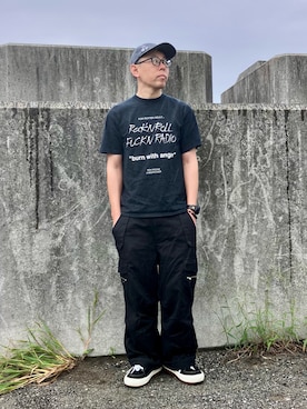 「UNDERCOVER（アンダーカバー）のアイテム」を使った、Heroさん（メンズ・173cm）の秋コーディネート