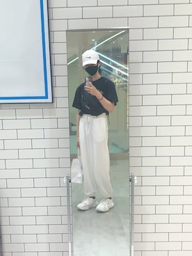 「WEGO（ウィゴー）のアイテム（スウェットパンツ）」を使った、Tokorotenさん（メンズ・168cm）の秋コーディネート