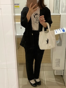 「SpRay（スプレイ）のアイテム（セットアップ）」を使った、yunakoさん（レディース・158cm）の秋コーディネート