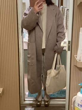 yunakoさん（レディース・158cm）の冬コーディネート