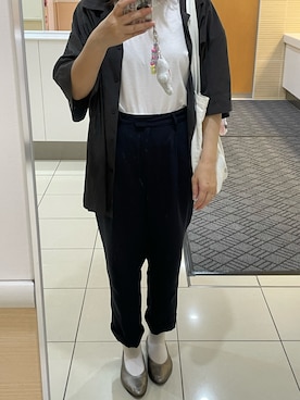 「TODAYFUL（トゥデイフル）のアイテム」を使った、yunakoさん（レディース・158cm）の夏コーディネート