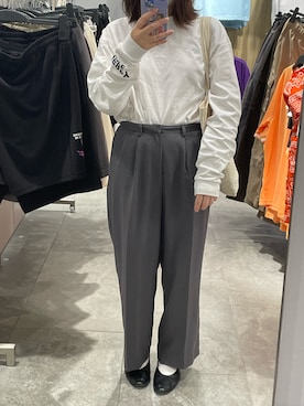 「NERDY（ノルディ）のアイテム」を使った、yunakoさん（レディース・158cm）の春コーディネート