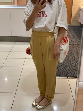 「Lepidos（レピドス）のアイテム」を使った、yunakoさん（レディース・158cm）の夏コーディネート