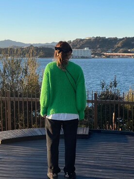 Kaori さん（レディース・159cm）の冬コーディネート