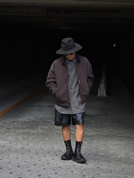 Mojaさんの（Yohji Yamamoto | ヨウジヤマモト）を使ったコーディネート