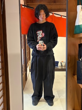 mudaiさん（メンズ・190cm）の春コーディネート