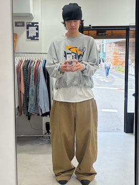 mudaiさん（メンズ・190cm）の冬コーディネート