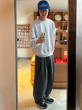 mudaiさん（メンズ・190cm）の春コーディネート