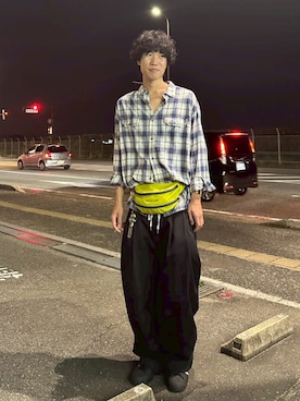 「アイテム（シューズ）」を使った、🫵さん（メンズ・190cm）の秋コーディネート