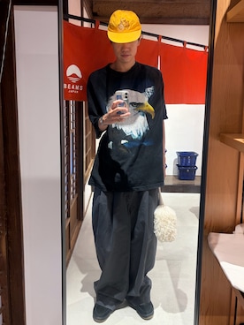 mudaiさん（メンズ・190cm）の夏コーディネート