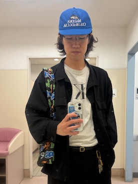 mudaiさん（メンズ・190cm）の春コーディネート