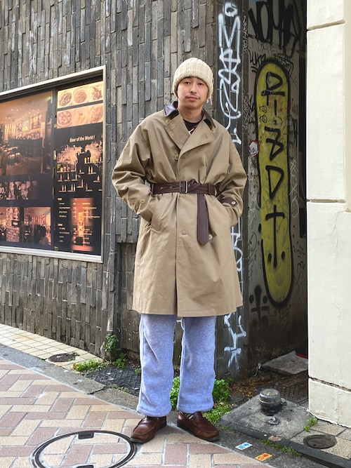 セール】RETRO GRADE/レトログレード T/C SHEEP TRENCH COAT T/C