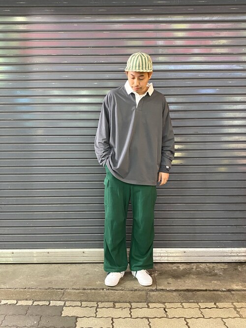 BEAVER 上野店tenkuluさんのスウェットパンツを使ったコーディネート