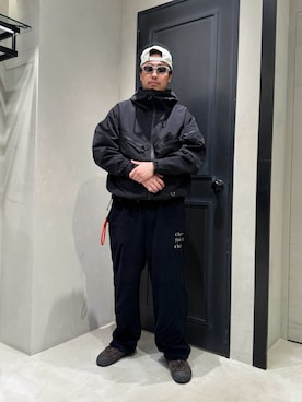 「アイテム（マウンテンパーカー）」を使った、tenkuluさん（メンズ・174cm・20代）の冬コーディネート