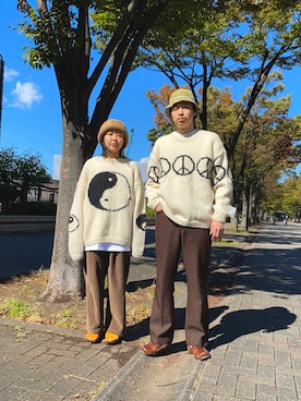 「D.M.G.（ドミンゴ）のアイテム」を使った、tenkuluさん（メンズ・174cm）の秋コーディネート