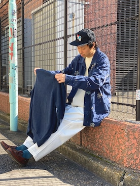 tenkuluさん（メンズ・174cm）の秋コーディネート