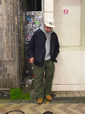 「BAMBOO SHOOTS（バンブーシュート）のアイテム」を使った、tenkuluさん（メンズ・174cm）の秋コーディネート