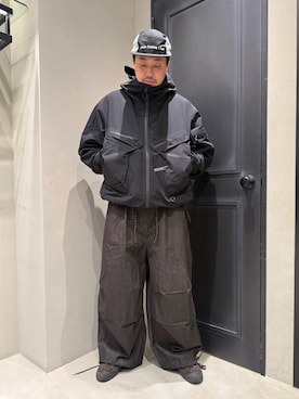 「BEAVER（ビーバー）のアイテム（パンツ）」を使った、tenkuluさん（メンズ・174cm）の春コーディネート