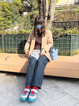 「grounds（グラウンズ）のアイテム」を使った、にたこさん（レディース・162cm）の春コーディネート