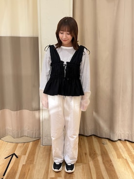 「ベルクロ」｜kotoさん（レディース・157cm）の春コーディネート