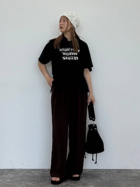 「LAKOLE（ラコレ）のアイテム」を使った、koz▲さん（レディース・160cm）の春コーディネート