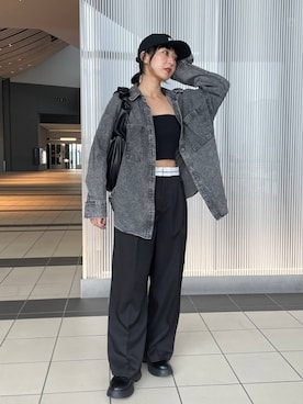 「アイテム（帽子）」を使った、koz▲さん（レディース・160cm・30代）の秋コーディネート