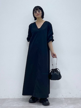 「アイテム（ワンピース/ドレス）」を使った、koz▲さん（レディース・160cm・30代）の夏コーディネート
