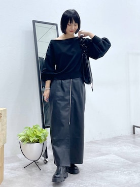 「アイテム（スウェット）」を使った、koz▲さん（レディース・160cm・30代）の夏コーディネート