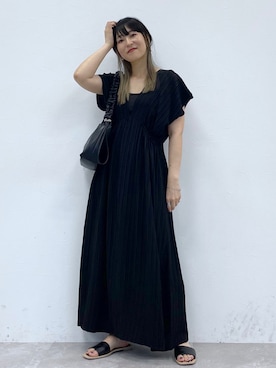 「アイテム（ワンピース/ドレス）」を使った、koz▲さん（レディース・160cm・30代）の秋コーディネート